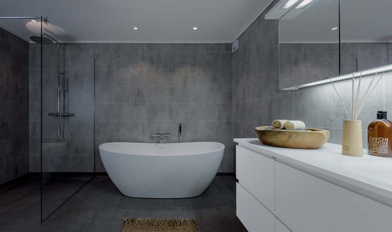 Wandpaneel - Wand&Wasser - Cement - 60 x 30 - Satin Finish