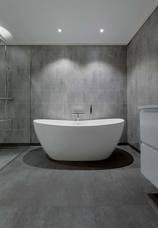 Wandpaneel - Wand&Wasser - Cement - 60 x 30 - Satin Finish