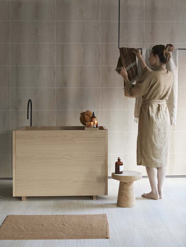 Wandpaneel - Wand&Wasser Exklusiv - Royal Oak - 60 x 30 - Brushed